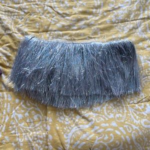Sparkle fringe top